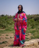 Aida Set In Hot Pink - Image 3